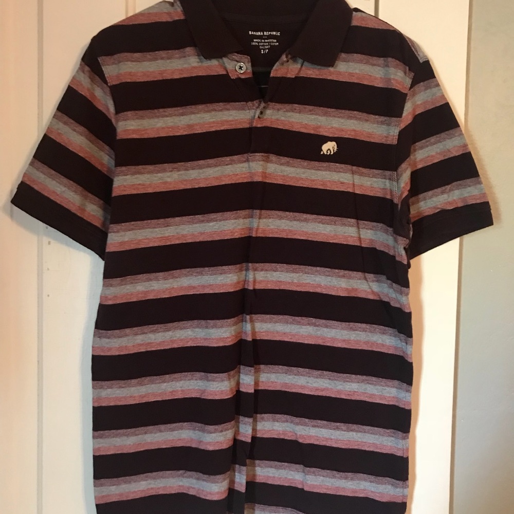 End striped polo - Banana Republic